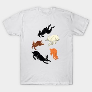 Rabbits (brown) T-Shirt